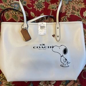 Coach Snoopy Tote